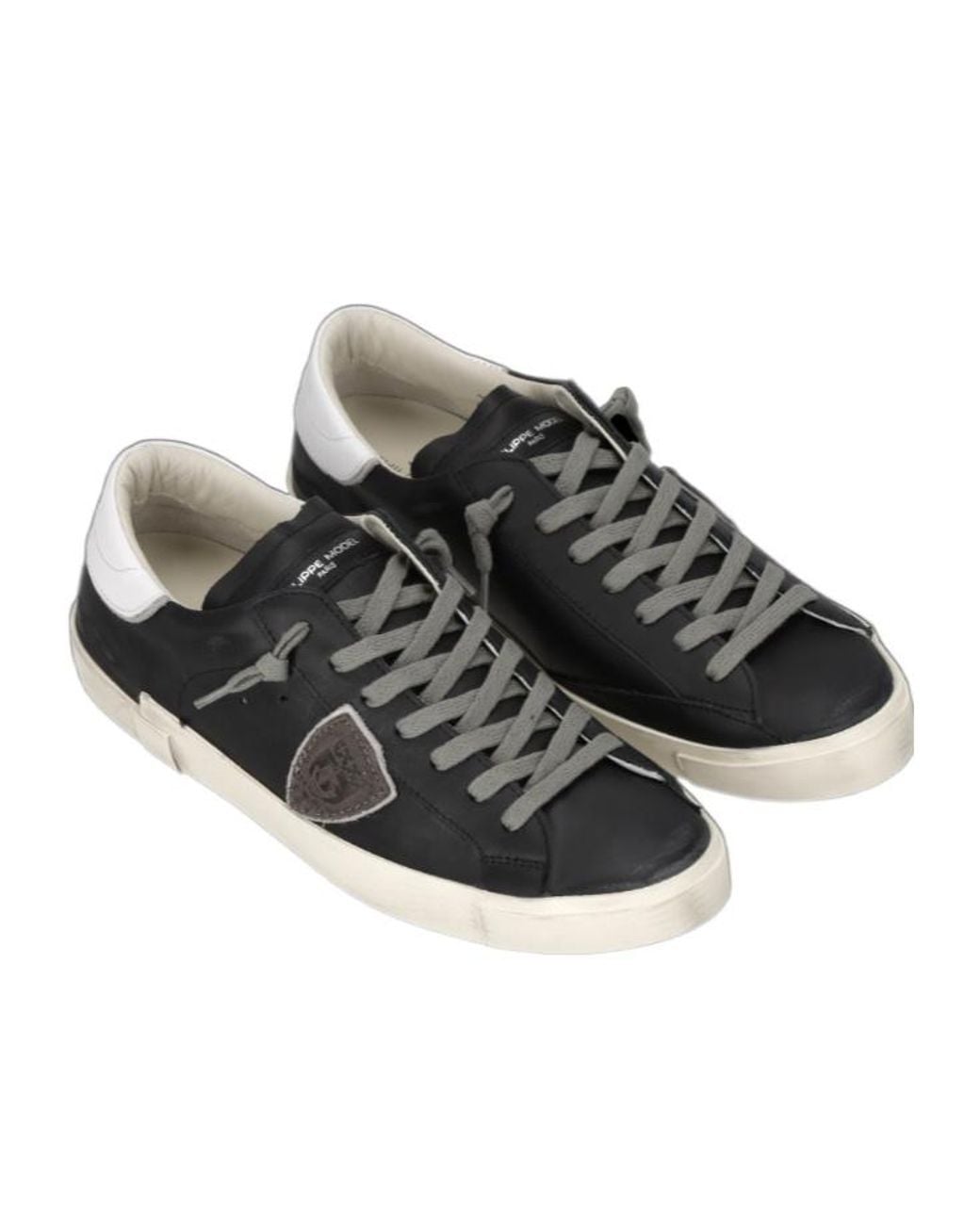 Philippe Model Black Sneakers for men
