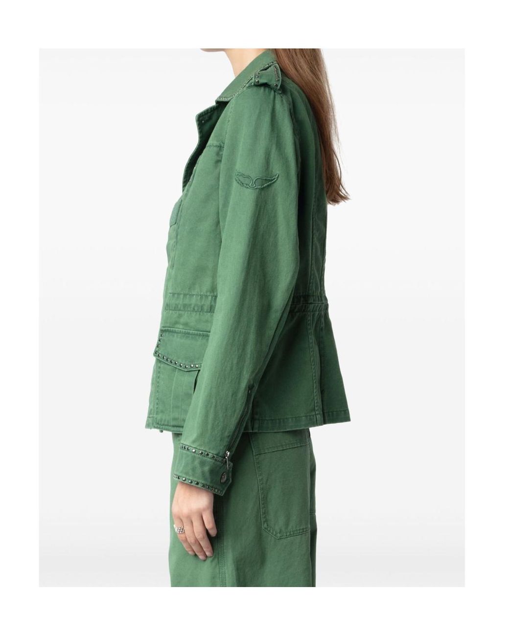 Zadig & Voltaire Green Klimi Jacket