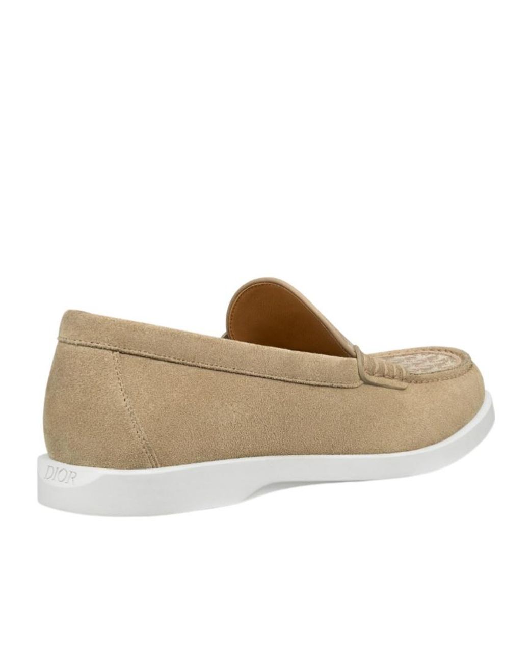 Dior White Homme Granville Slip-On Loafers for men