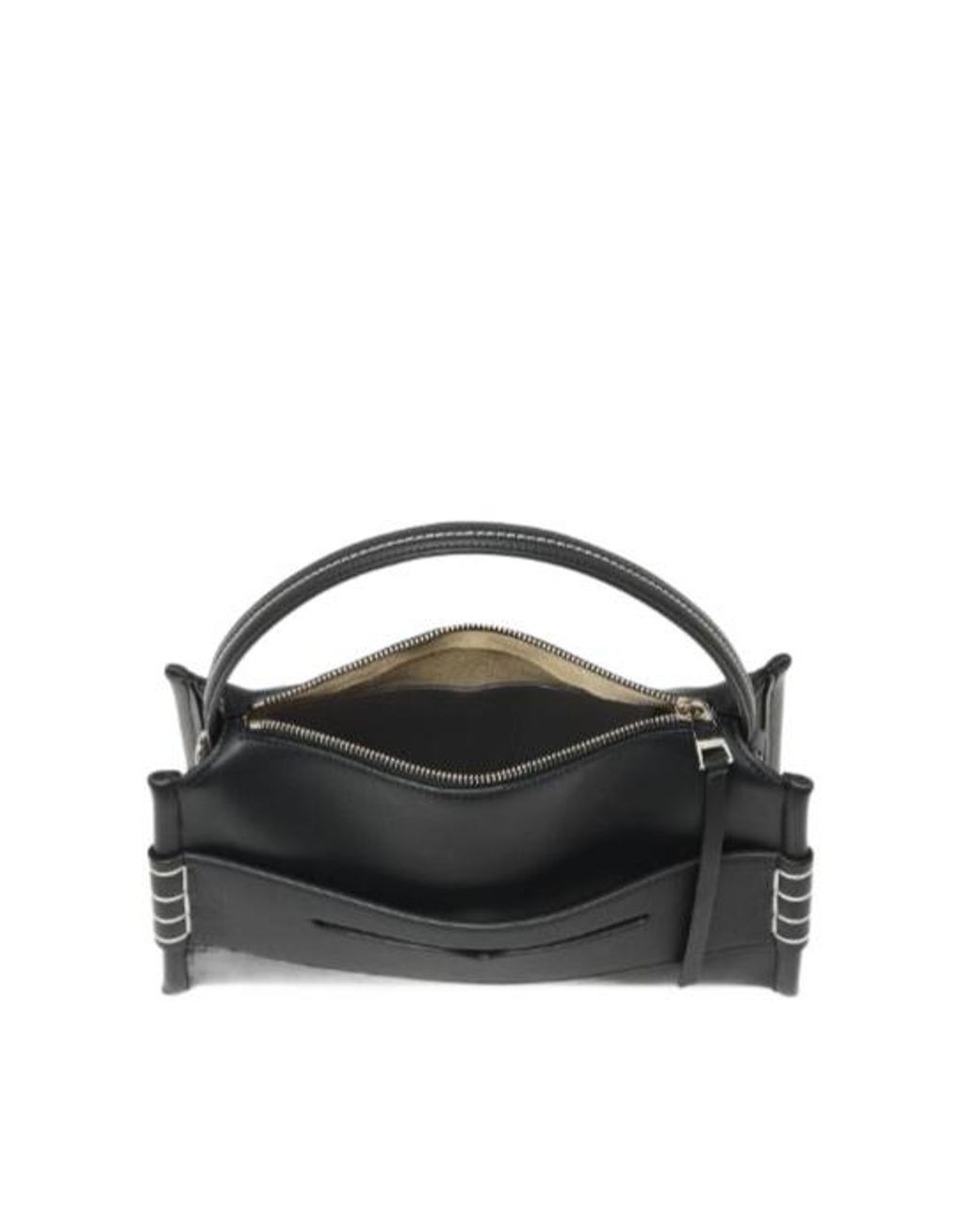 J.W. Anderson Black Jw Anderson Loafer Zipped Shoulder Bag for men