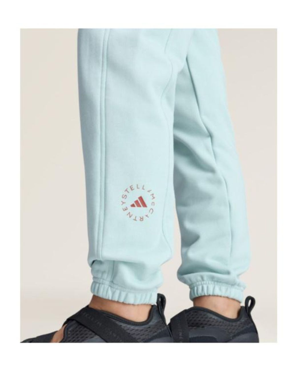 Adidas By Stella McCartney Blue Logo-Detail Track Pants