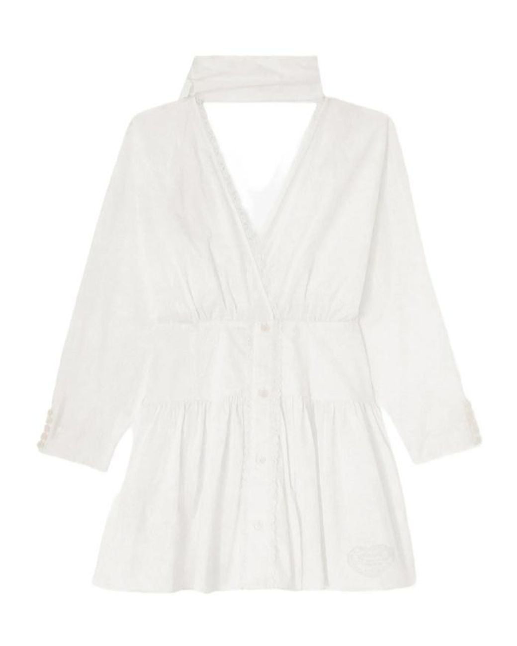 Ganni White Dress