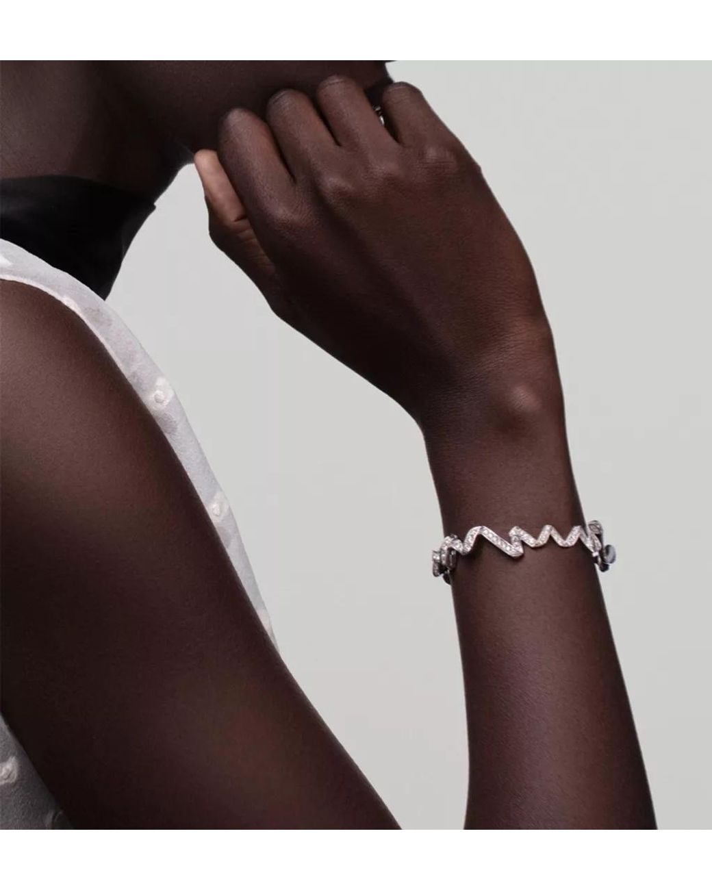 Dior White Couture Bracelet