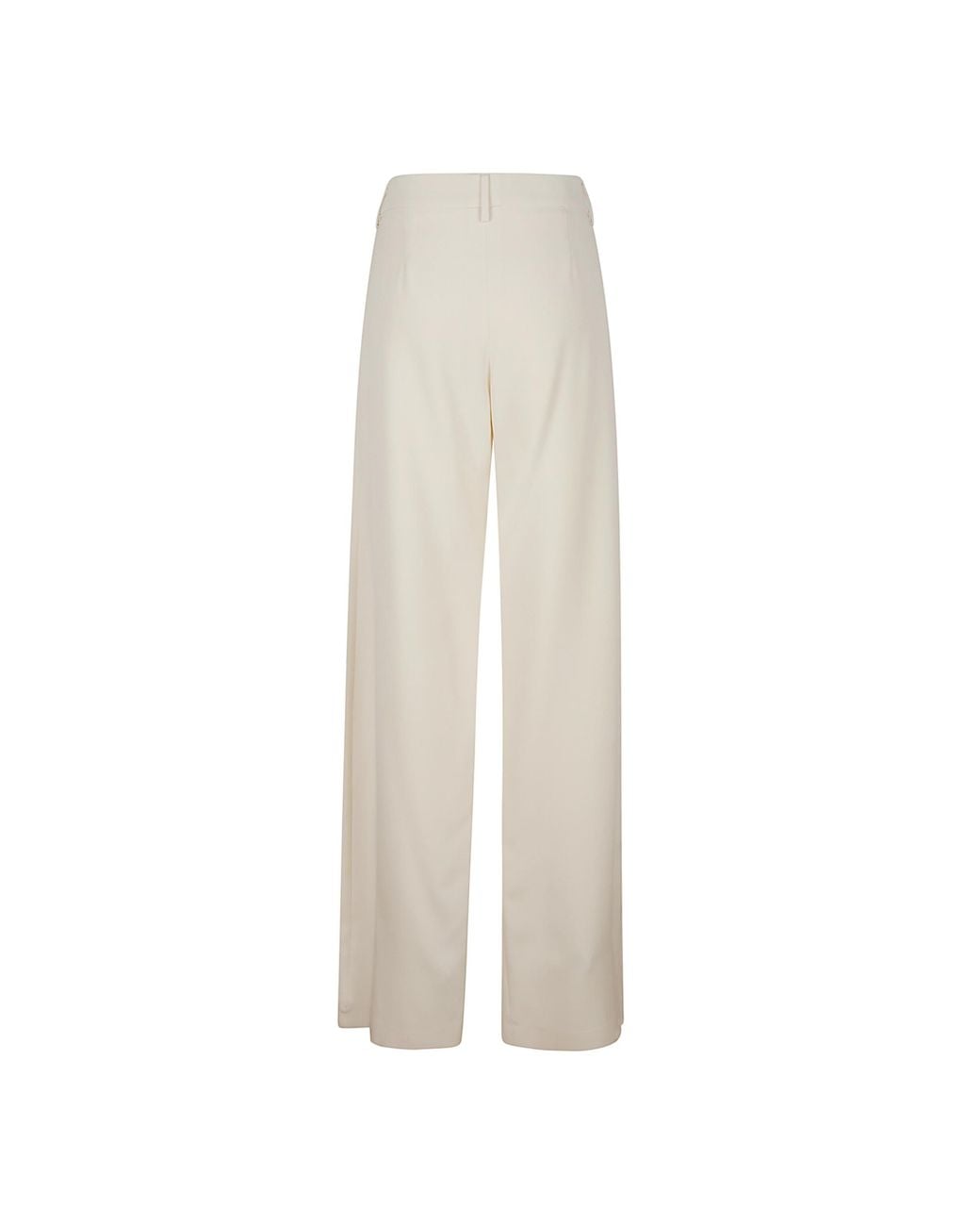 Gabriela Hearst White Tailored Wide-Leg Pants