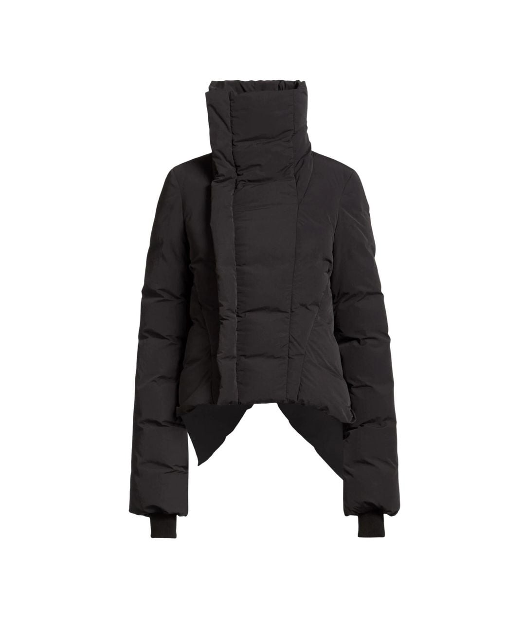 Rick Owens Black Simple Down Jacket