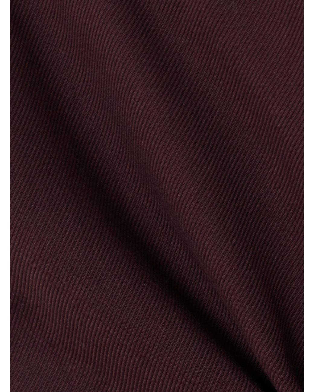 Brunello Cucinelli Purple Belt Loop Casual Pants
