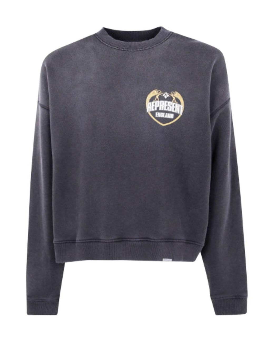 Represent Blue Angel Border Crewneck Sweatshirt for men