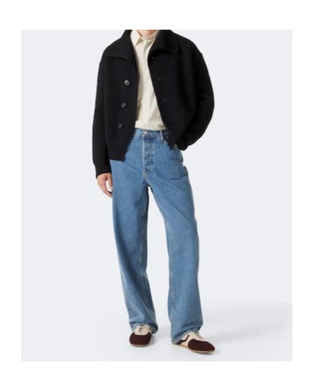 Dries Van Noten Black Wool Cardigan for men