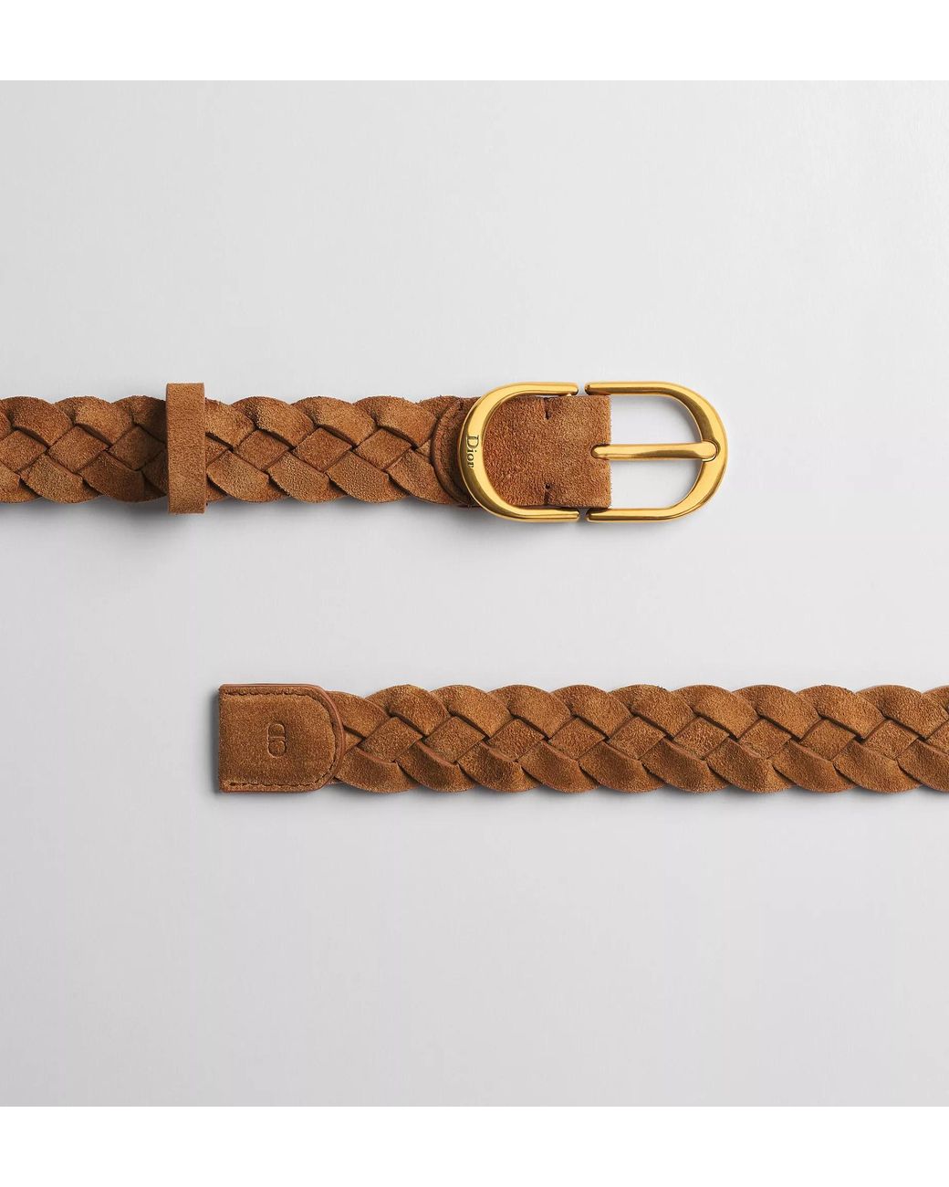 Dior Brown Cd Classy Belt