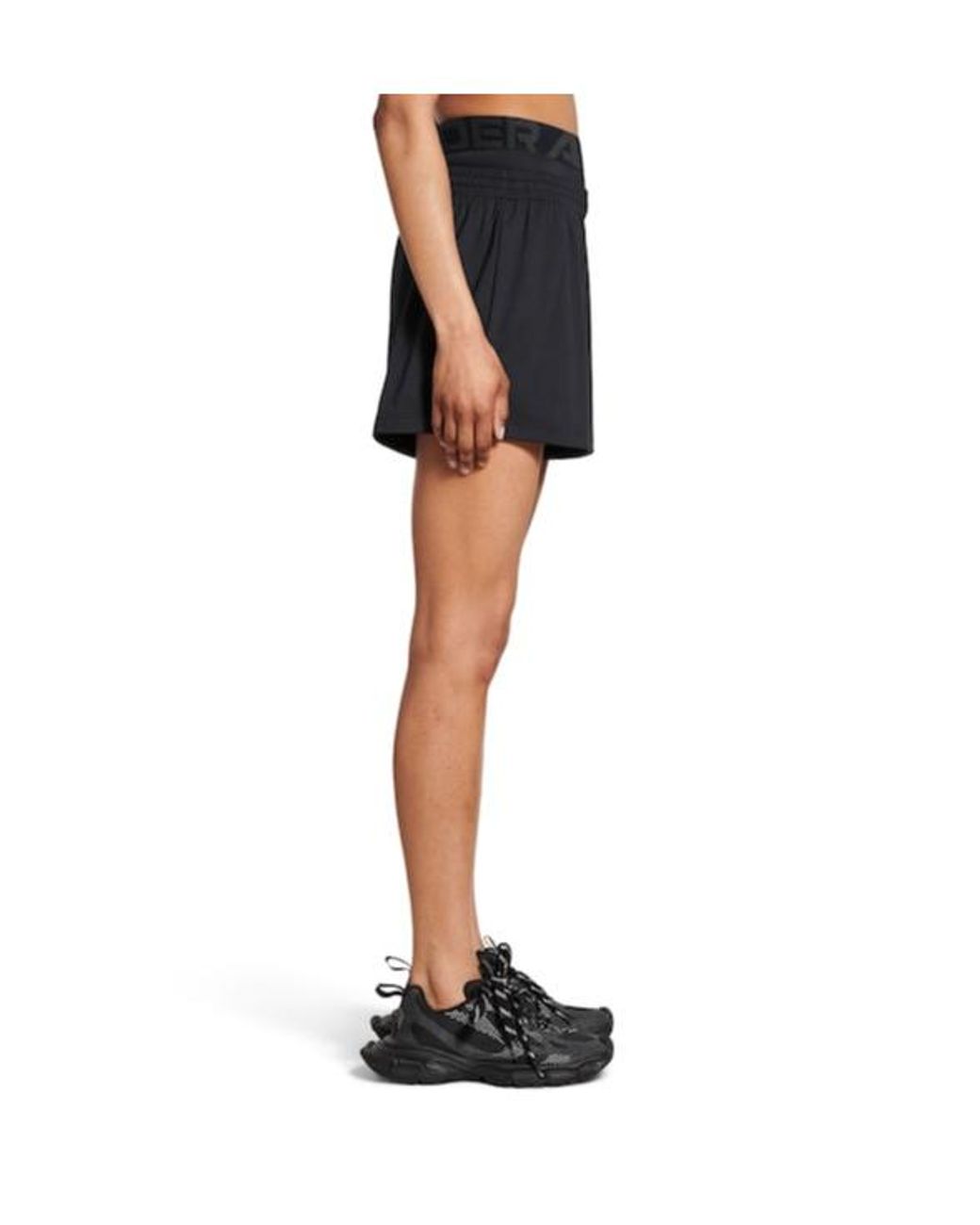 Balenciaga Black Under Armour Running Shorts