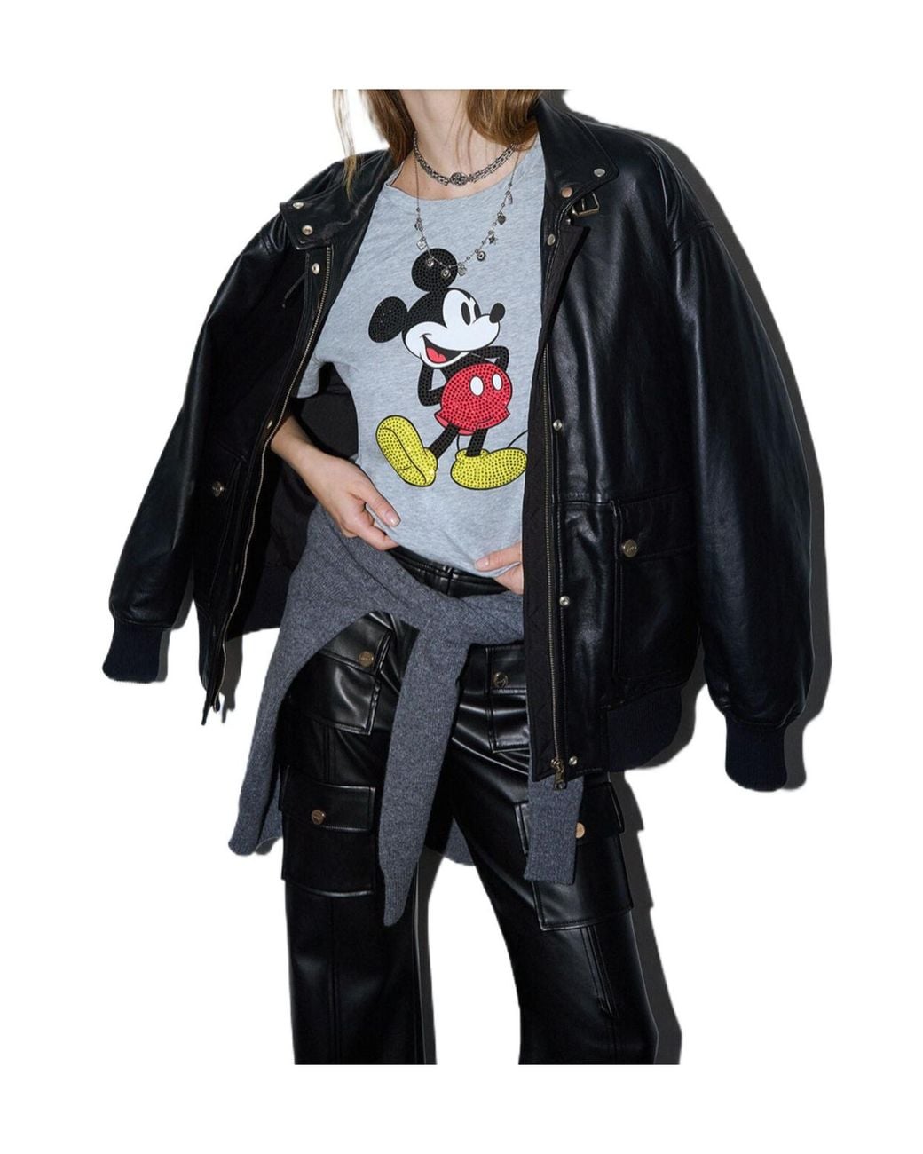 Liu Jo Blue Disney Character Strass T-Shirt