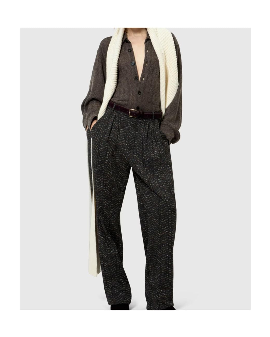 Missoni Black Regular-Fit Long-Sleeve Shirt