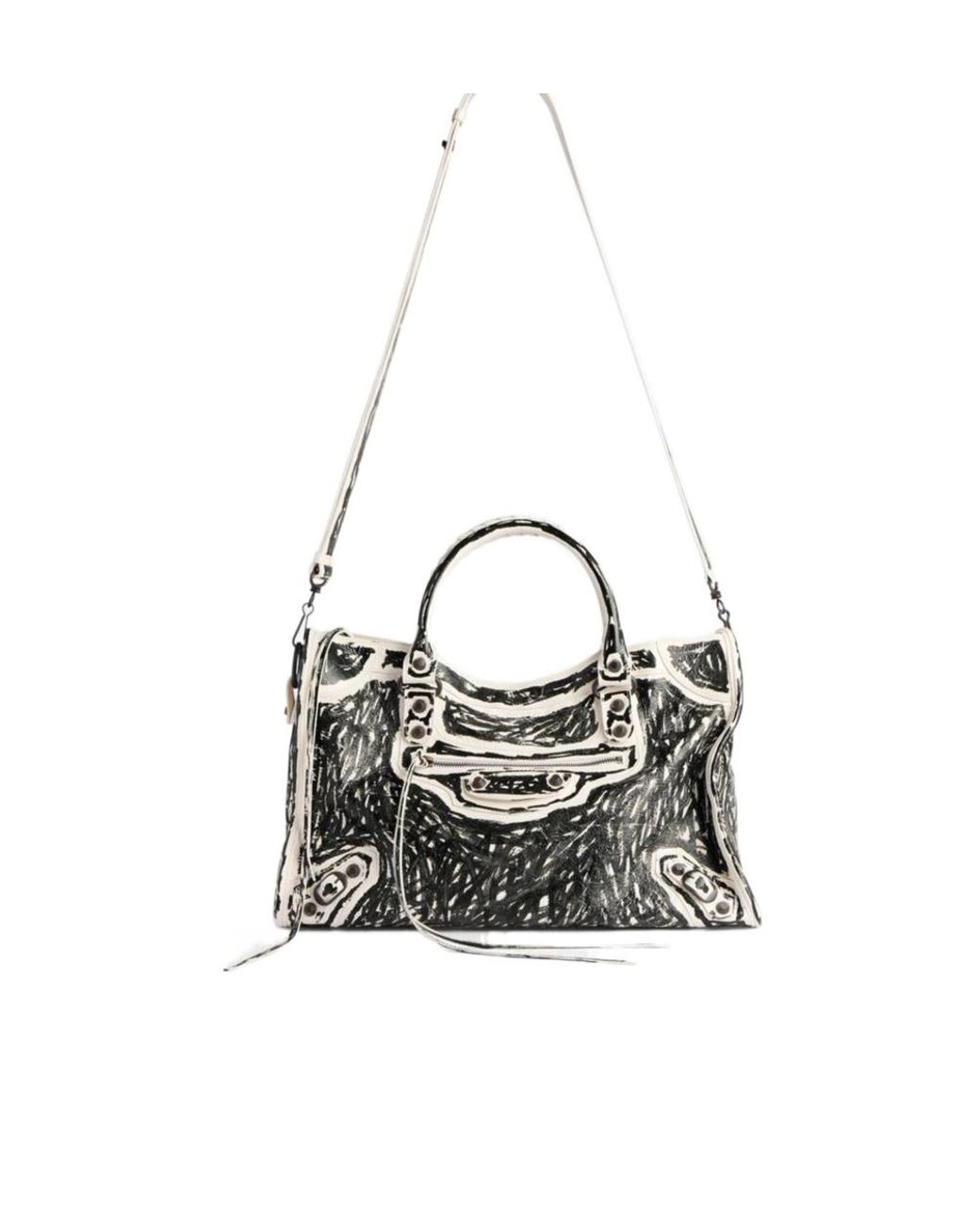 Balenciaga Black Le City Bag Medium Tote Bag