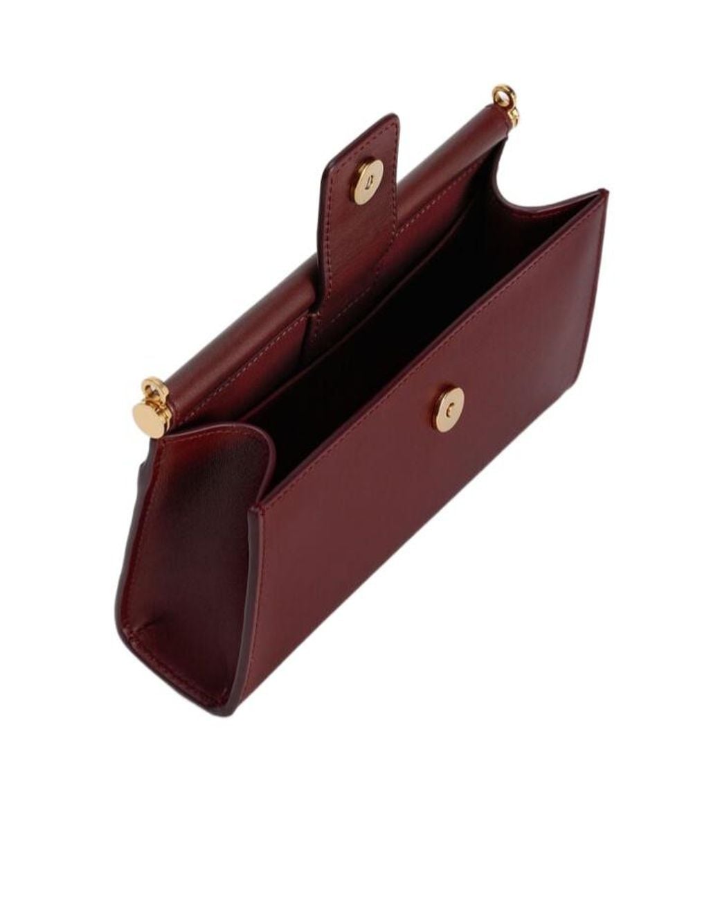 Dolce & Gabbana Red Leather Shoulder Bag