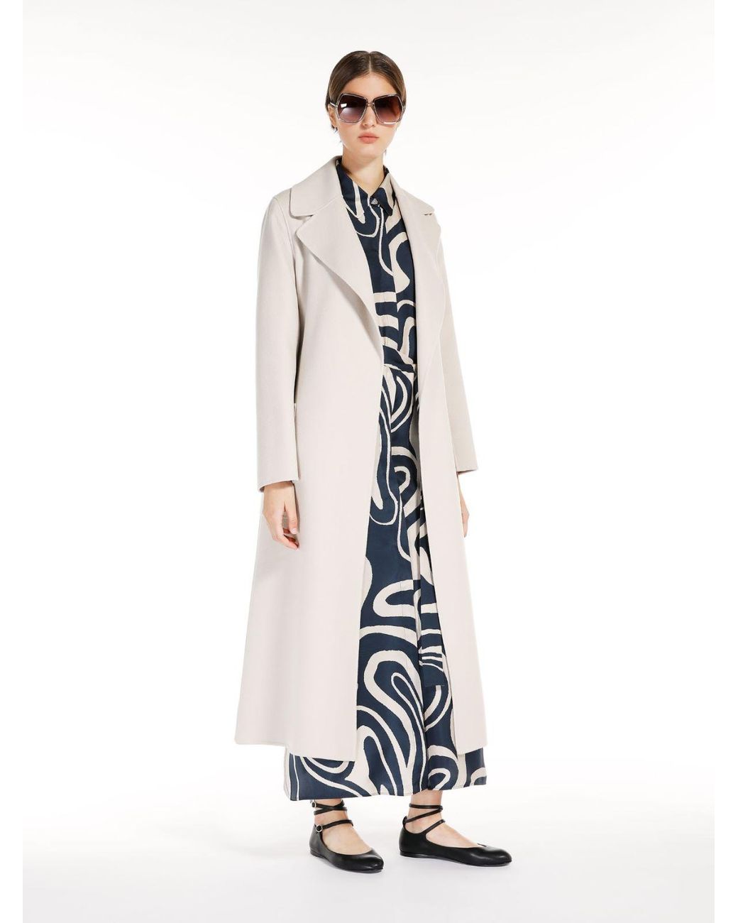 Max Mara Natural Paolore Long-Sleeved Coat