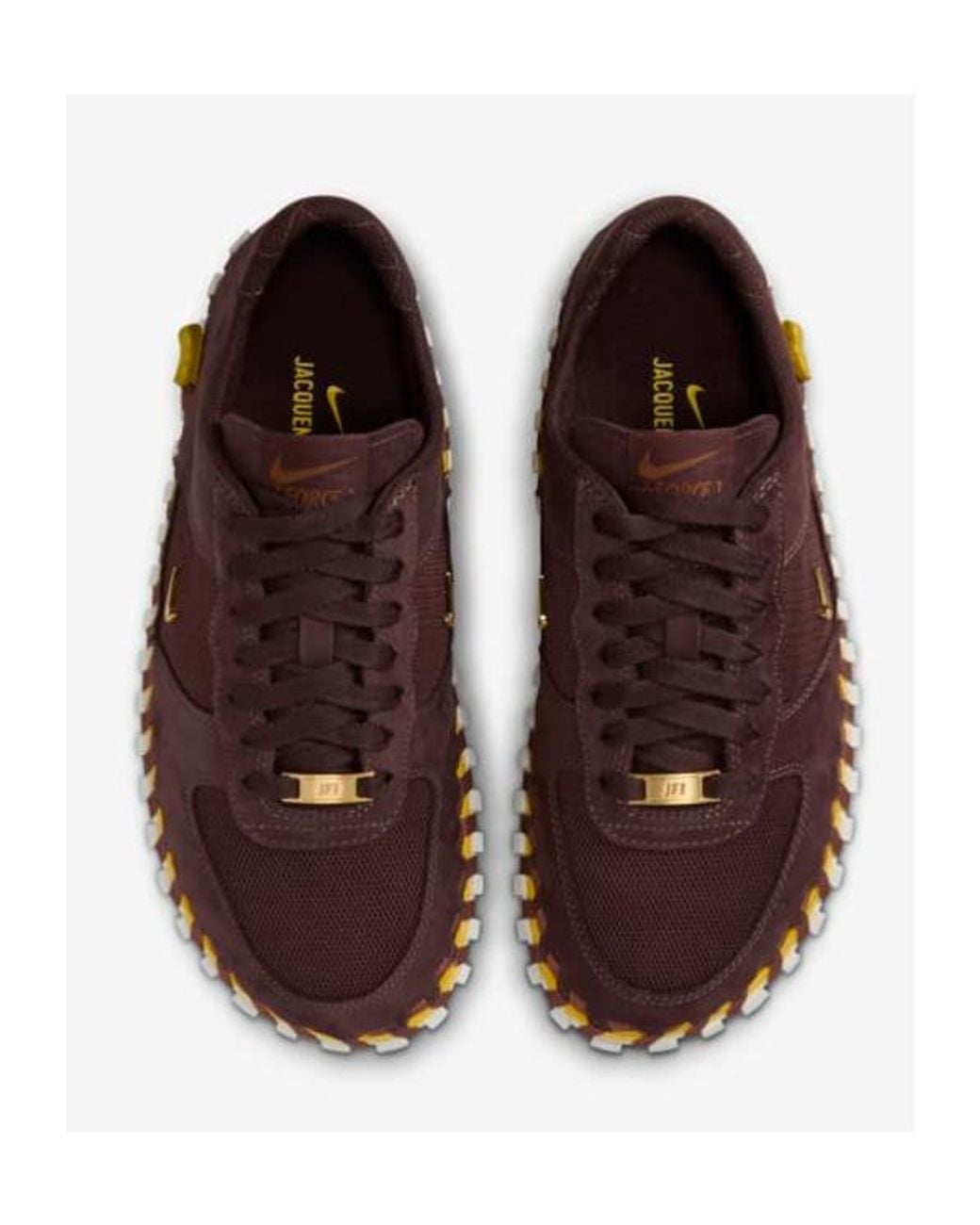 Nike Brown J Force 1 Low Lx Sp Lace-Up Sneakers