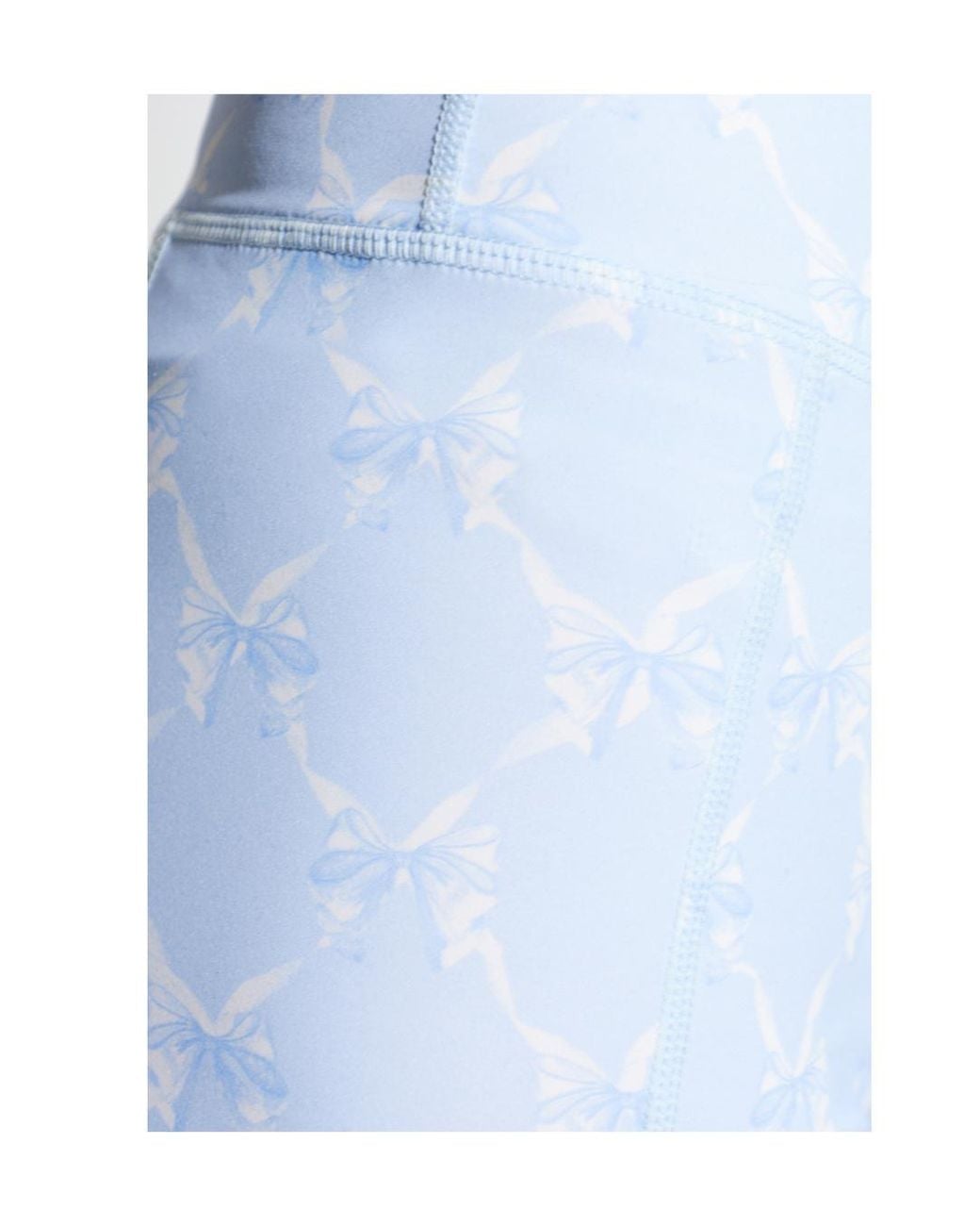 LoveShackFancy Blue Kimi High-Rise Performance Trousers