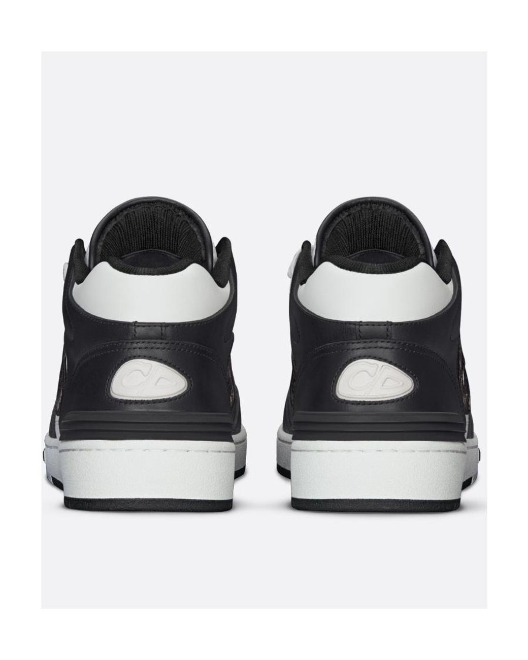 Dior White Homme B57 Mid-Top Sneakers for men