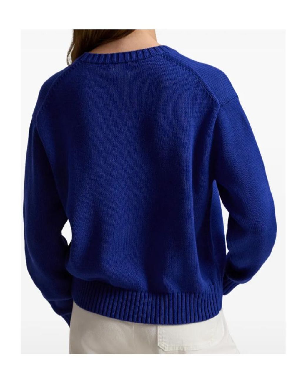 Polo Ralph Lauren Blue Round-Neck Knitwear