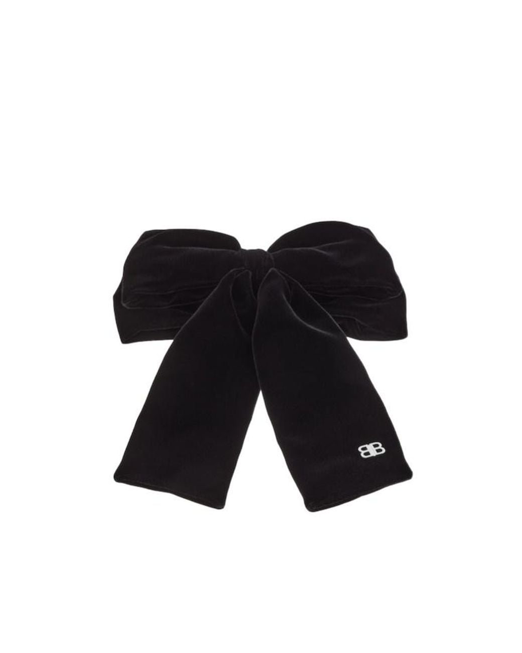 Balenciaga Black Bow Detailed Hair Clip