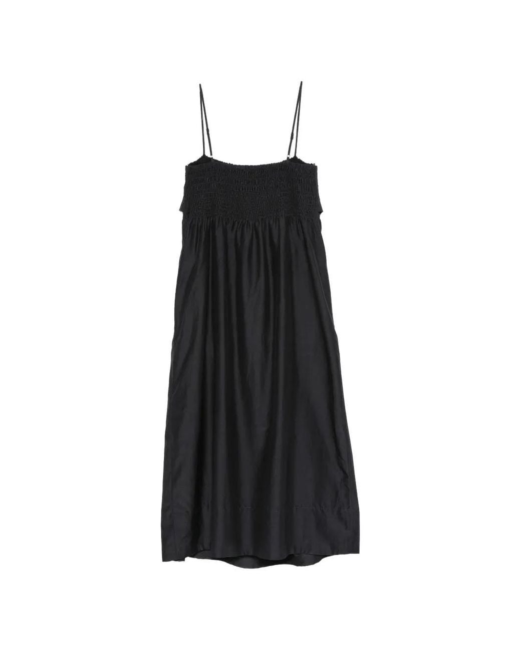 Vince Black Bow-Detail Midi Dress