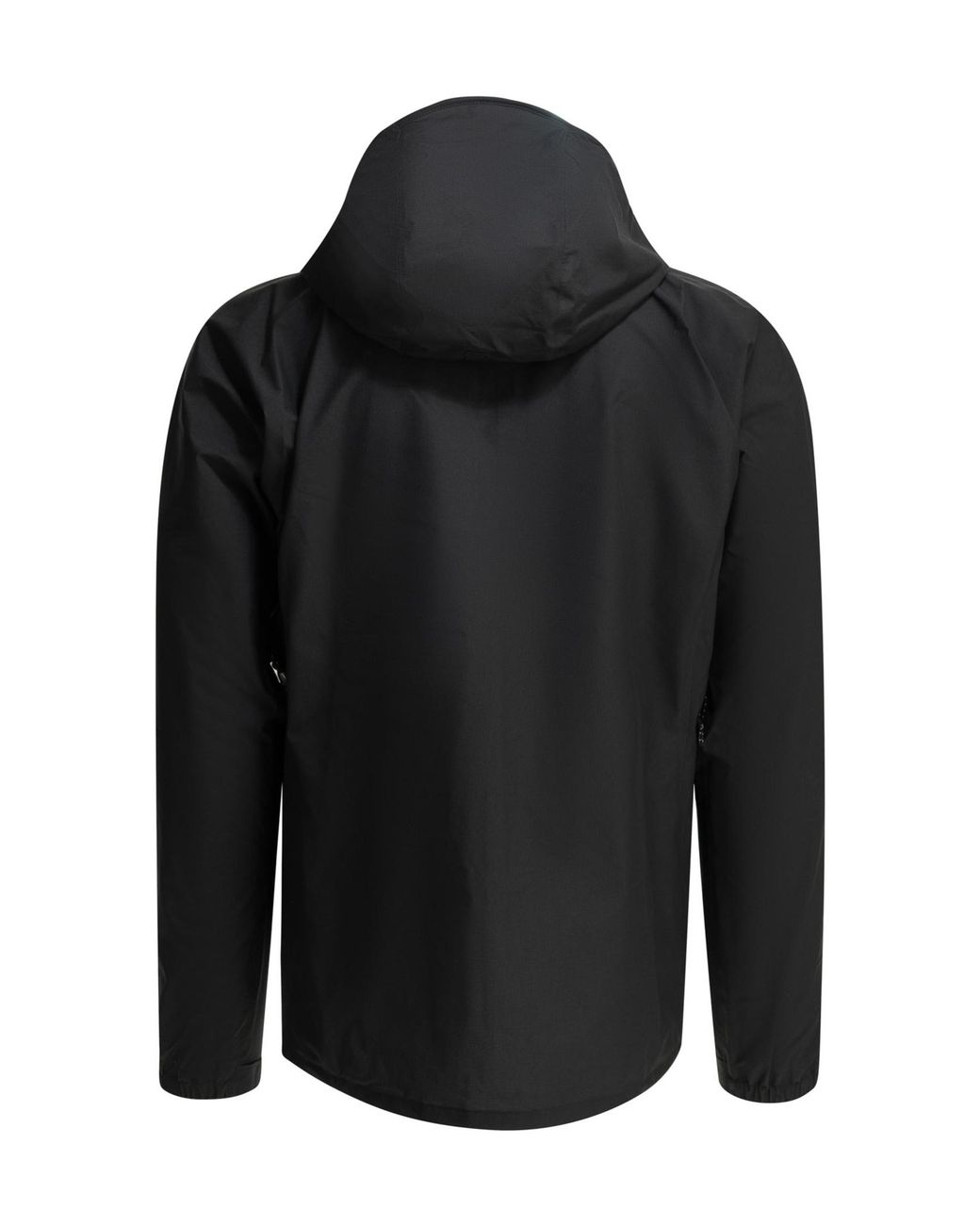 Montbell Black Storm Cruiser Logo-Print Hooded Rain Jacket for men