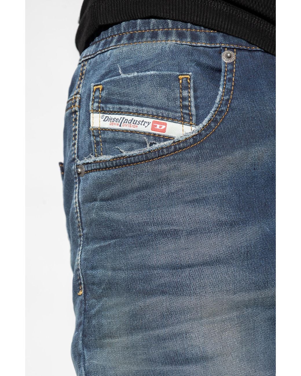 DIESEL Blue 2031 D-Krailey Tapered Leg Drawstring Jeans