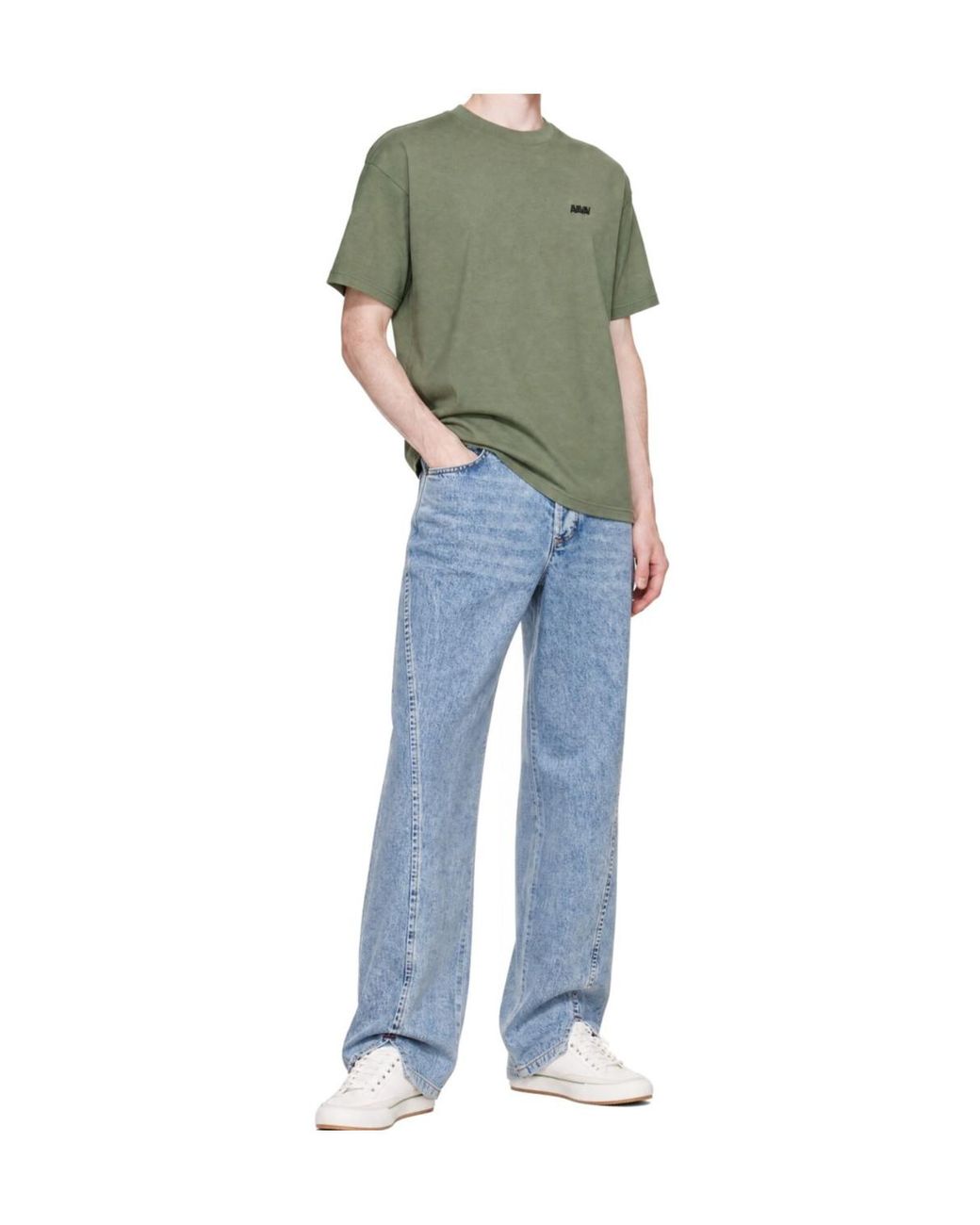 AVAVAV Green Short-Sleeved T-Shirt for men