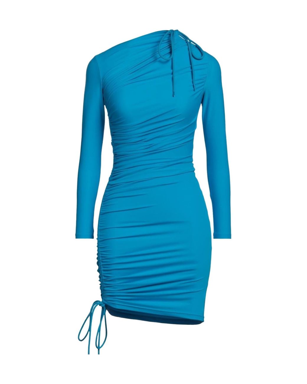 Balenciaga Blue Slim-Fit Dress