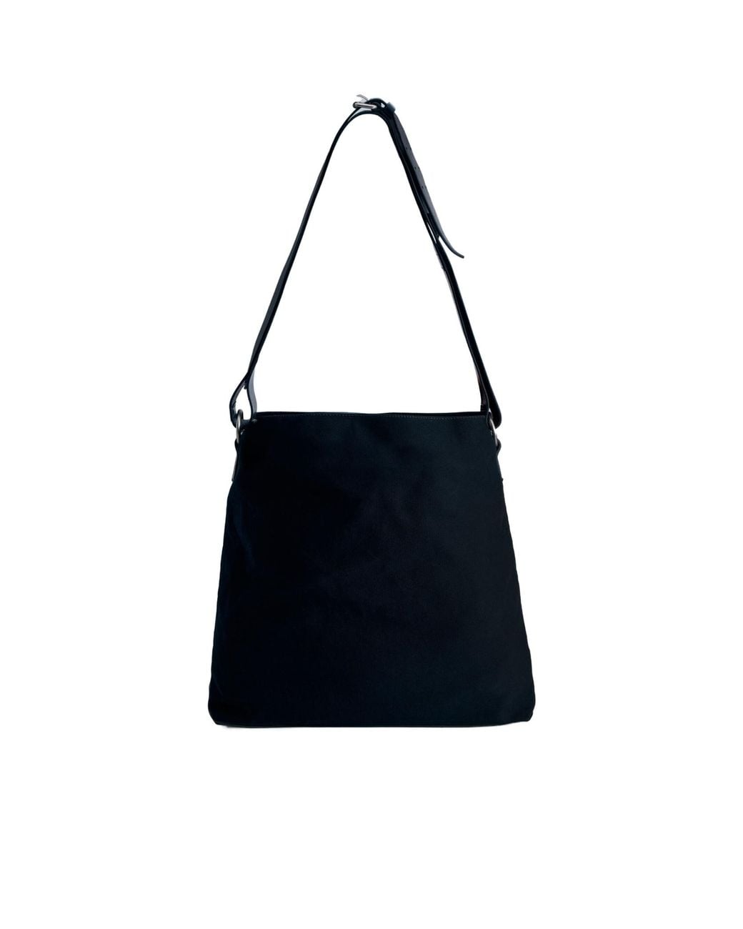 Dries Van Noten Black Adjustable Strap Shoulder Bag for men