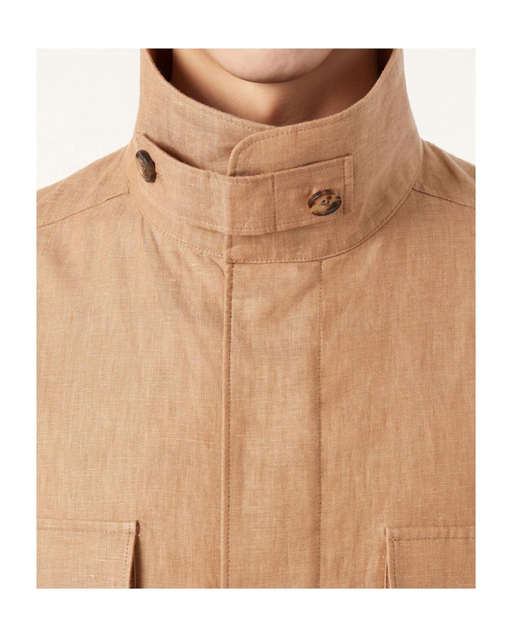 Loro Piana Brown Traveller Field Jacket for men