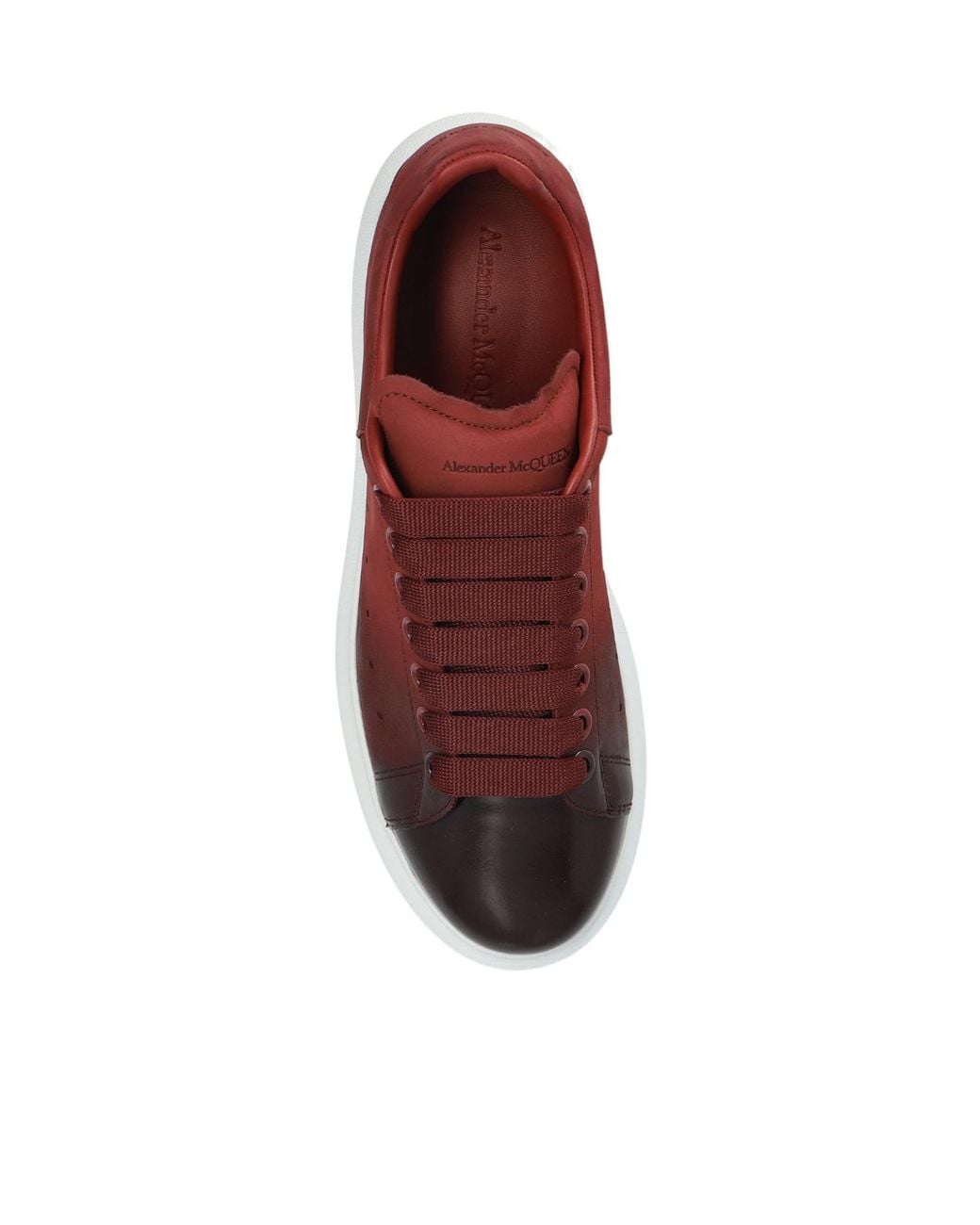 McQueen Red Oversized Low-Top Sneakers
