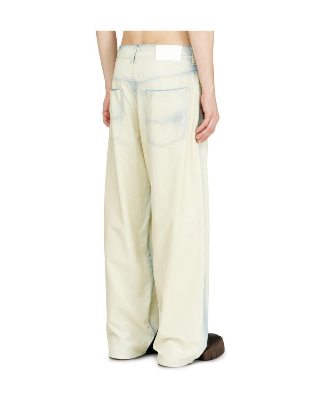 DIESEL Natural 1997 D Enim Wide-Leg Jeans for men