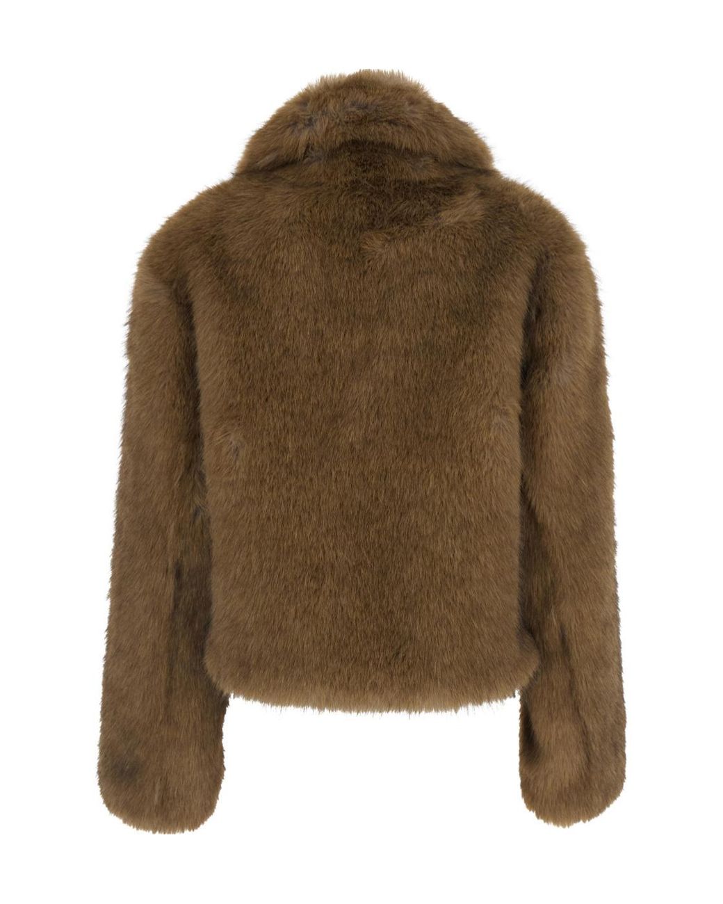 MSGM Brown Long Sleeved Coat