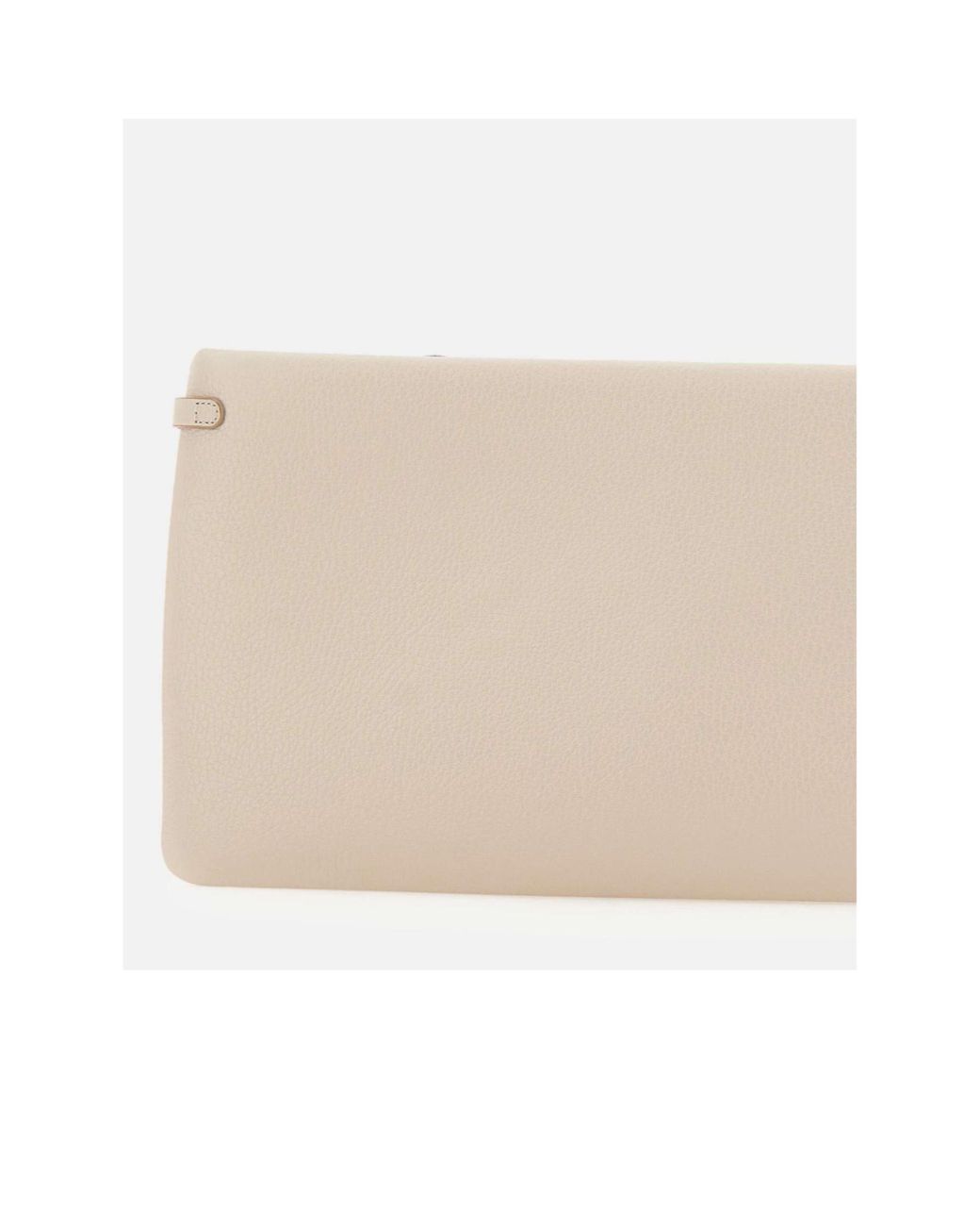 Gianni Chiarini Natural Hermy Zip Clutch Bag