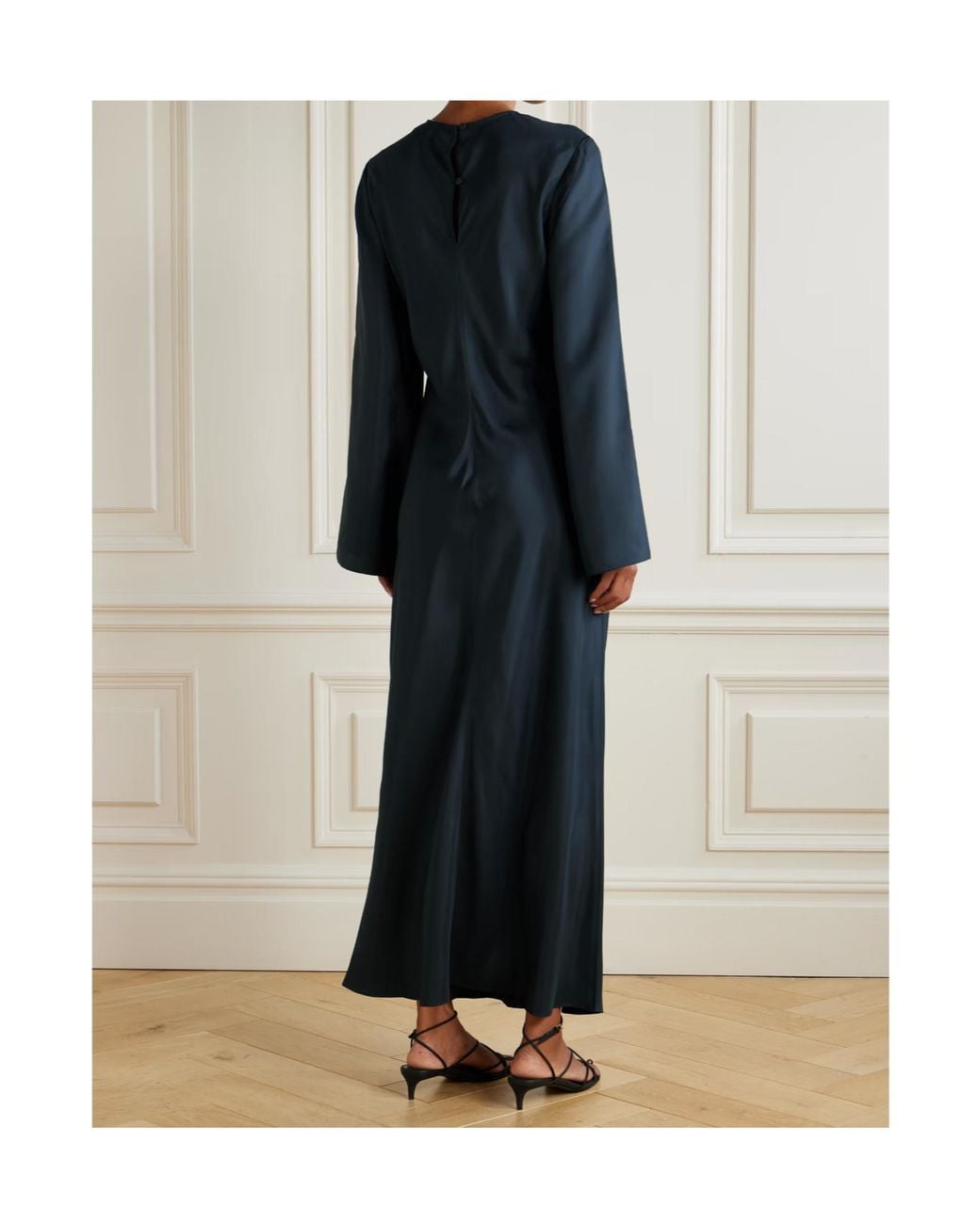 Rohe Blue Long-Sleeved Dress