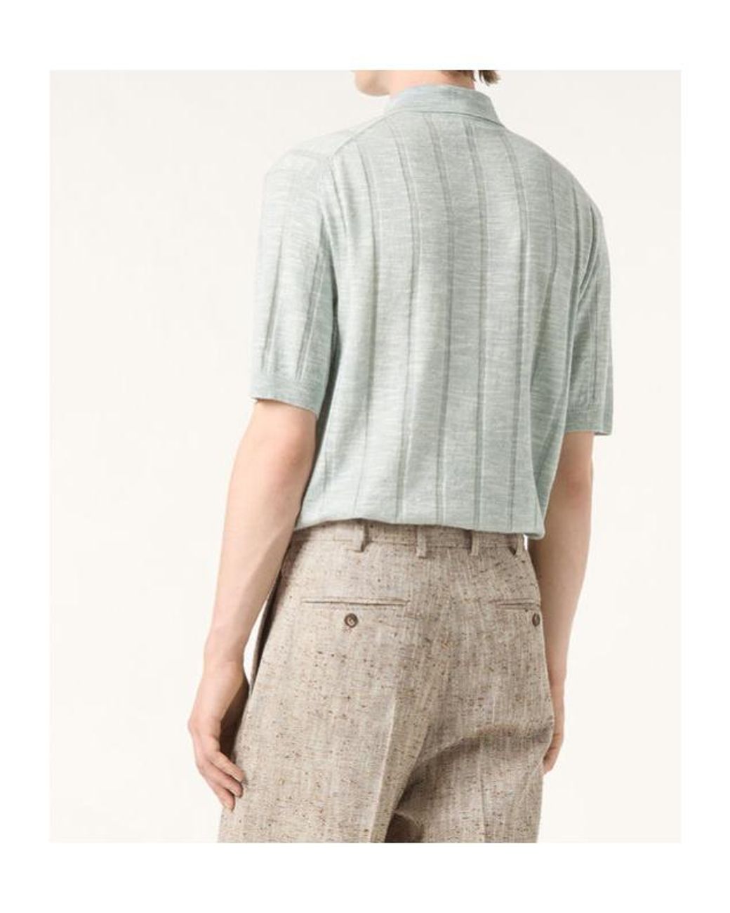 Loro Piana White Mayreau Polo Shirt for men