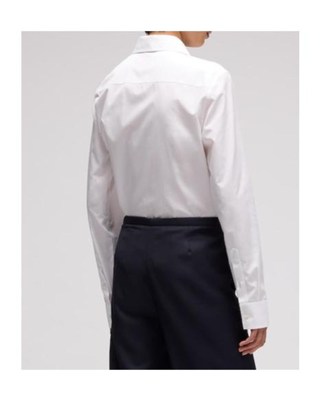 Gucci White Embroidered Shirt