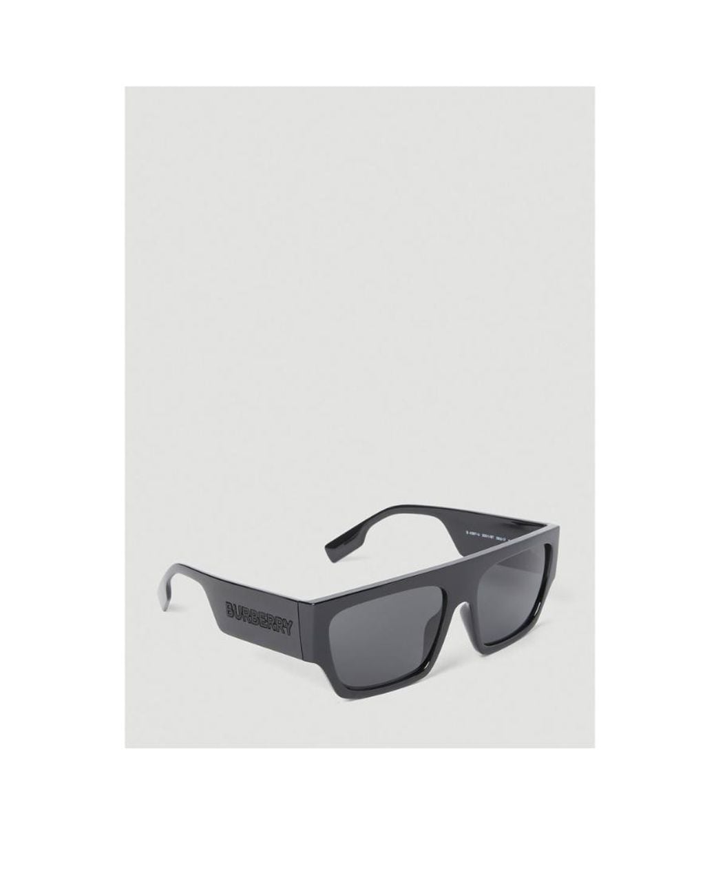 Burberry Gray Logo Sunglasses for men