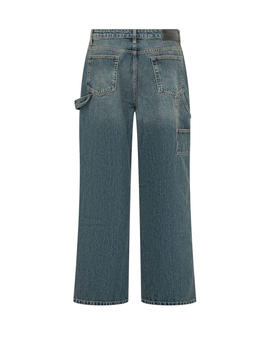Represent Blue R2 Carpenter Wide-Leg Jeans for men