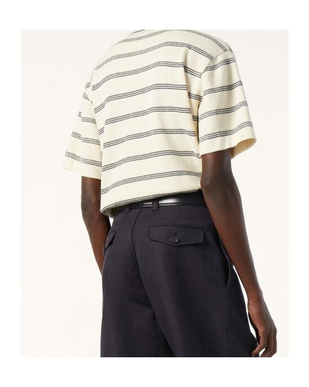 Loro Piana White Caravella T-Shirt for men