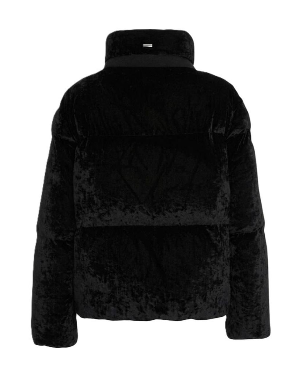 Herno Black Long-Sleeved Down Jacket