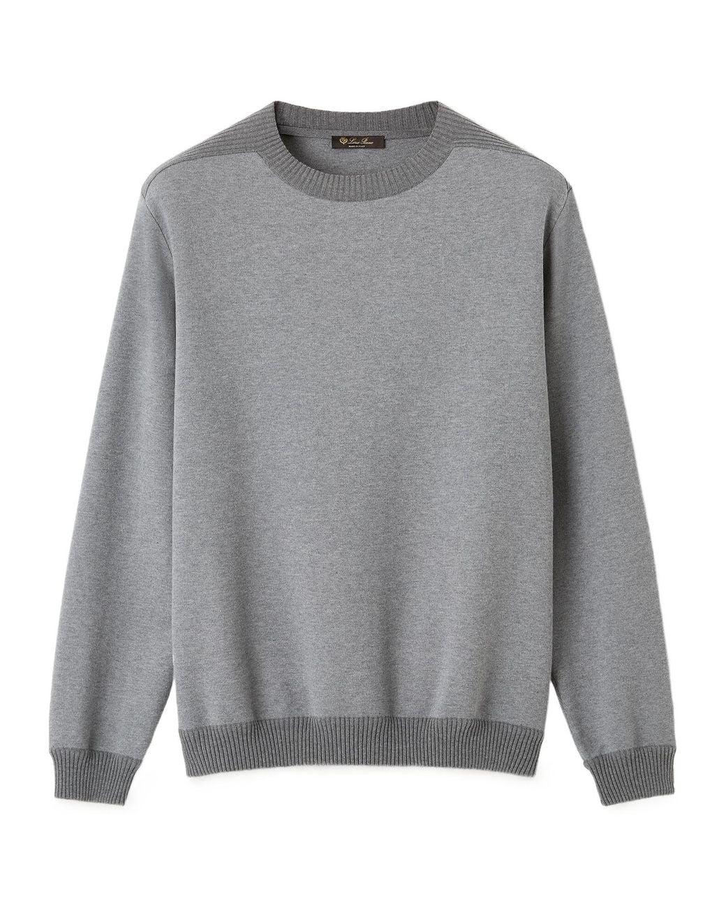 Loro Piana Gray Whitney Sweater for men