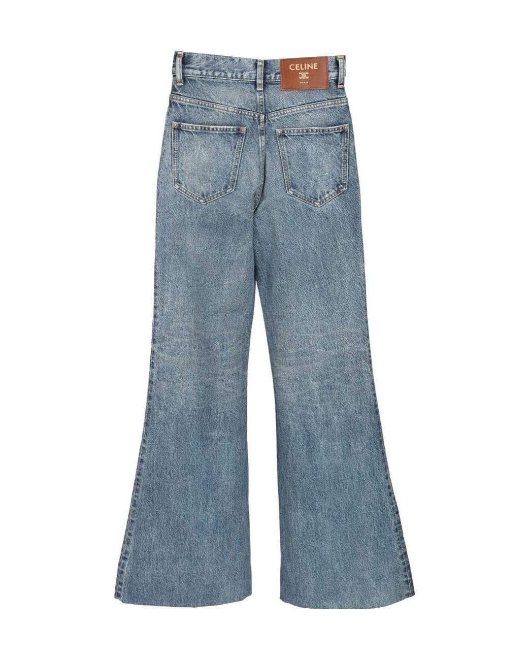 Céline Blue Flare Jeans 001