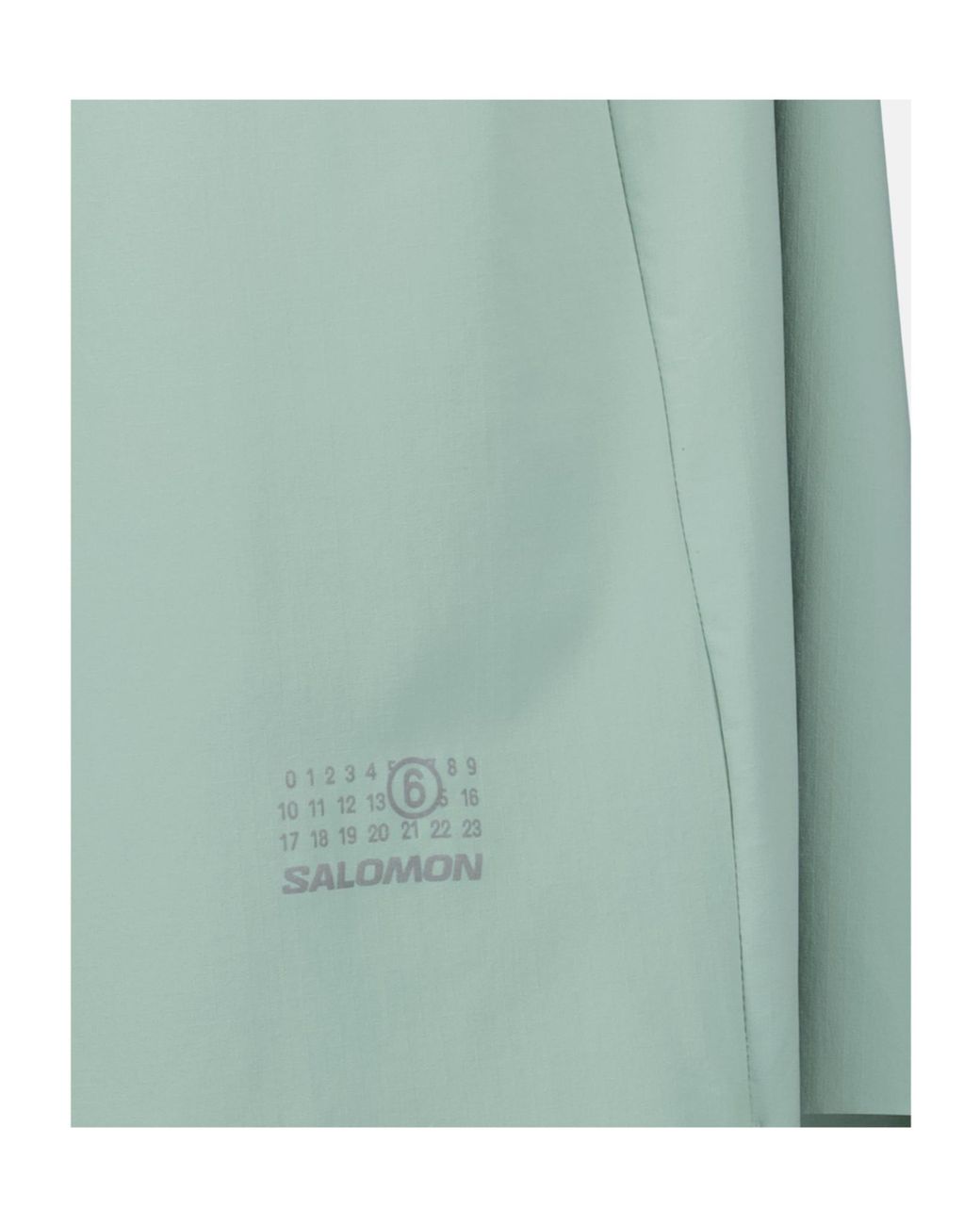 MM6 by Maison Margiela Green X Salomon Running Shorts