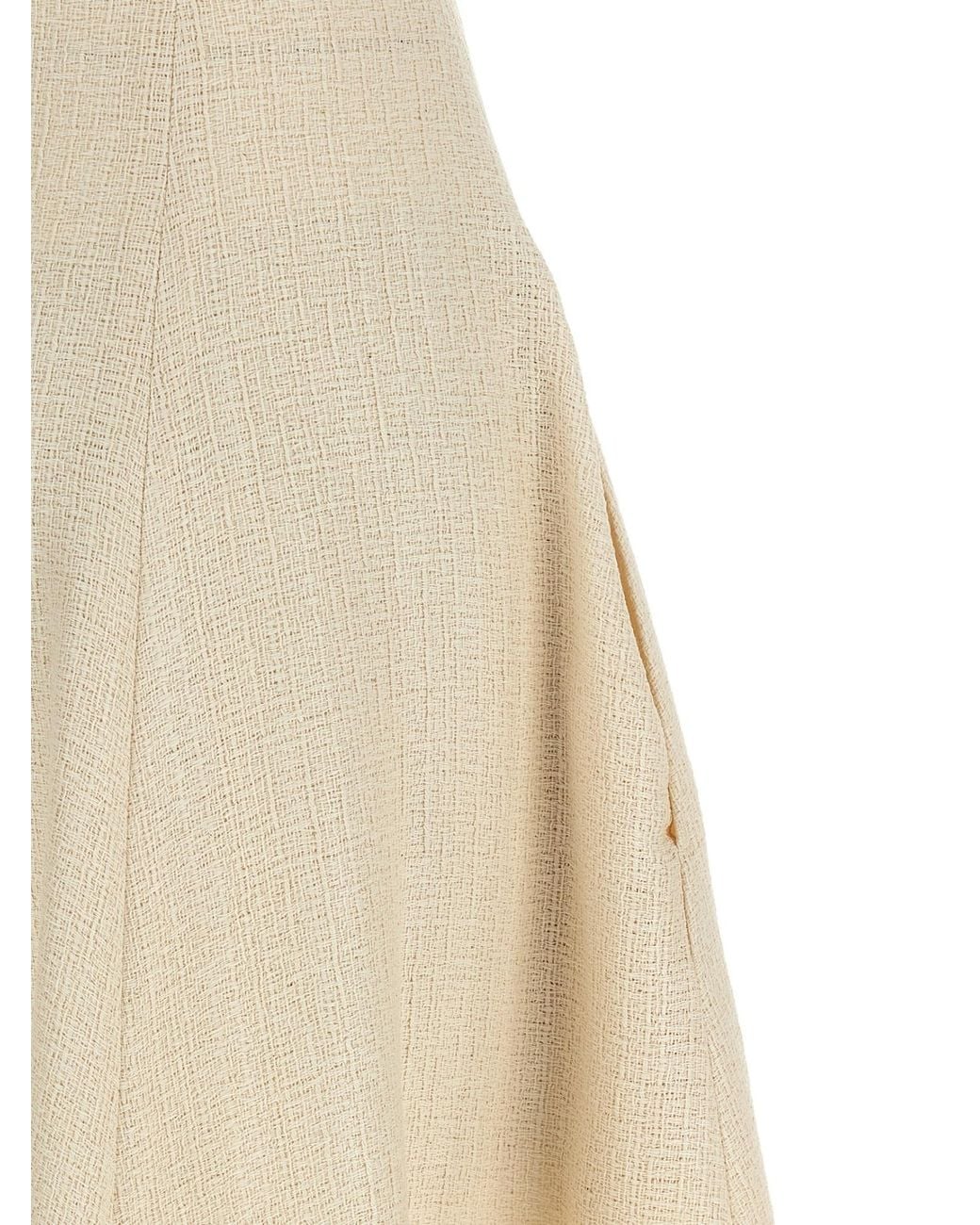 Totême  Natural Sculpted Cotton Dress