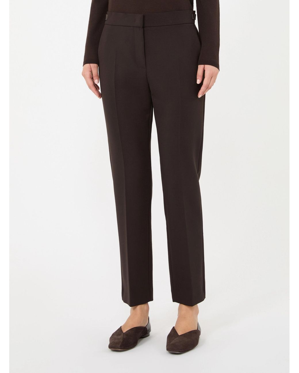 Max Mara Brown Macino Tailored Pants