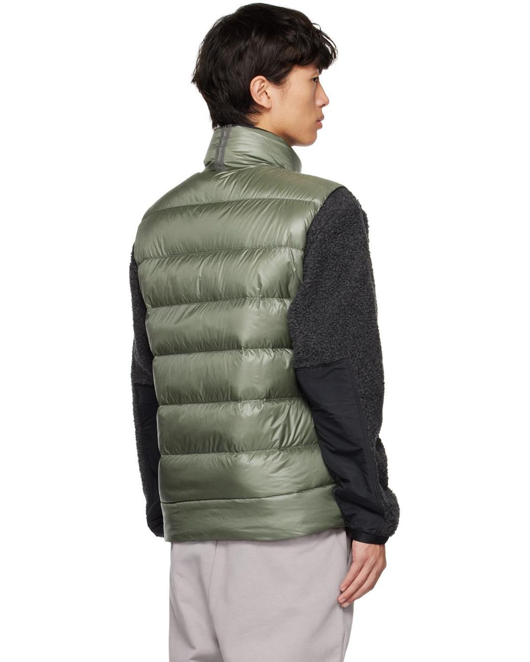 Canada Goose Green Crofton Padded Gilet for men