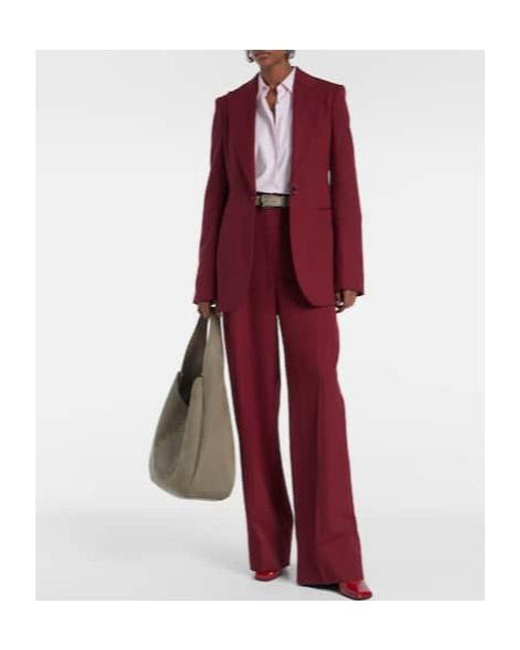 Stella McCartney Purple Suit Jacket