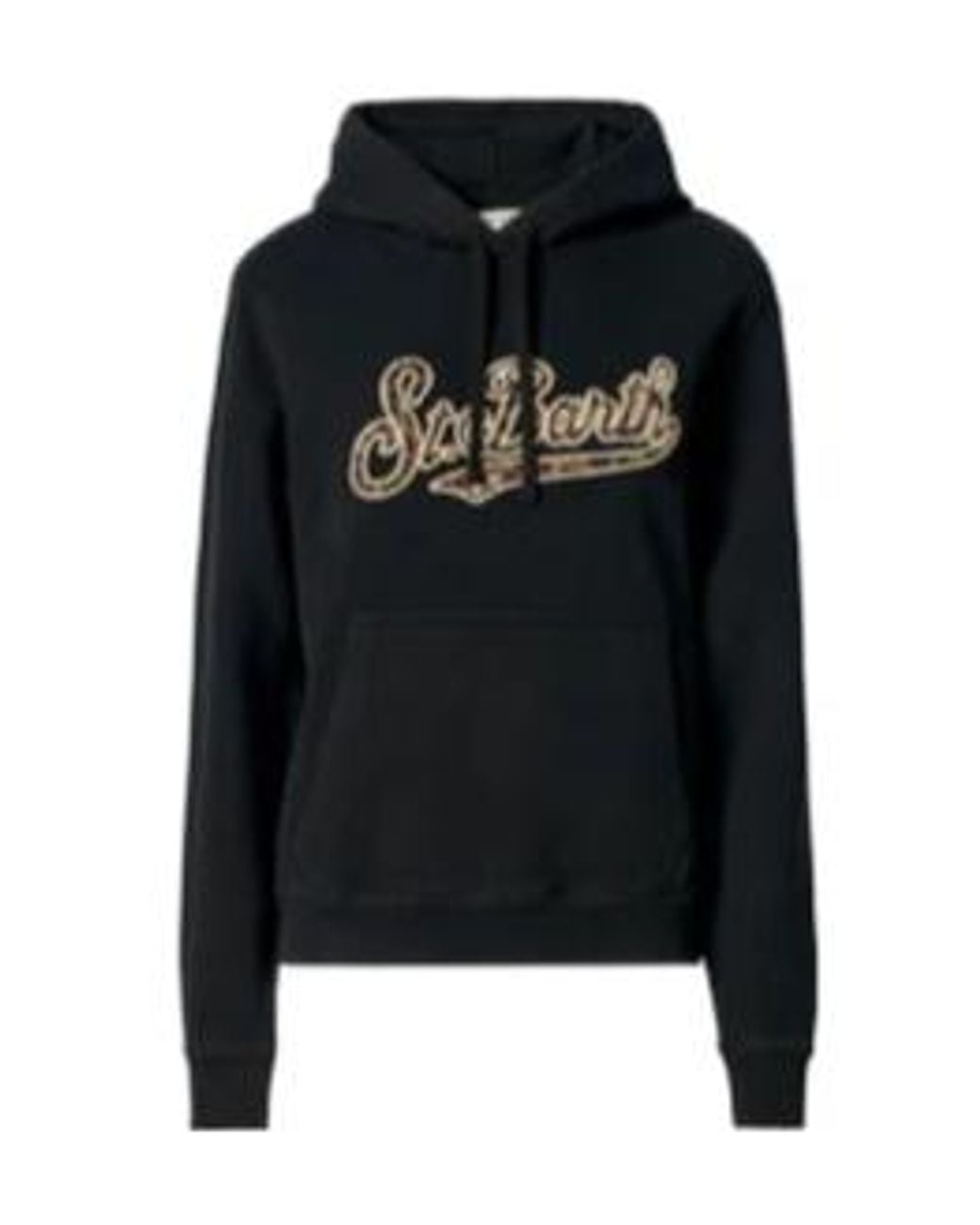 Mc2 Saint Barth Black Long-Sleeved Sweatshirt
